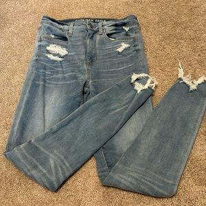 NEW American Eagle Soft Knit Super Hi-Rise Jegging